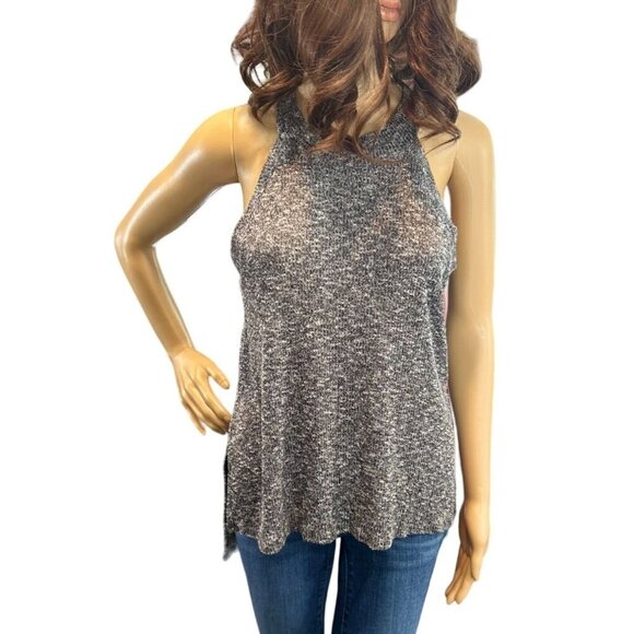 (6 for $25)r2d Marled Halter Sweater size medium - Picture 1 of 6